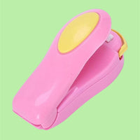 Portable Small Heat Sealer Mini Sealing Machine for Food Storage Vacuum Bag, Chip, Plastic, Snack Bags, Package Home Closer Storage Tool (Multicolour)